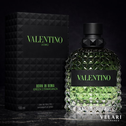 Valentino Uomo Born In Roma Green Stravaganza